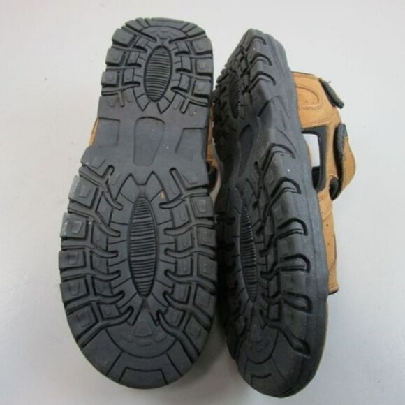 Rim Rock Men's Tan Leather Sandals Size 11 - Picture 5 of 5